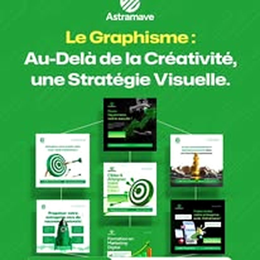 Astramave - le graphisme au-delà de la créativité, une stratégie visuelle