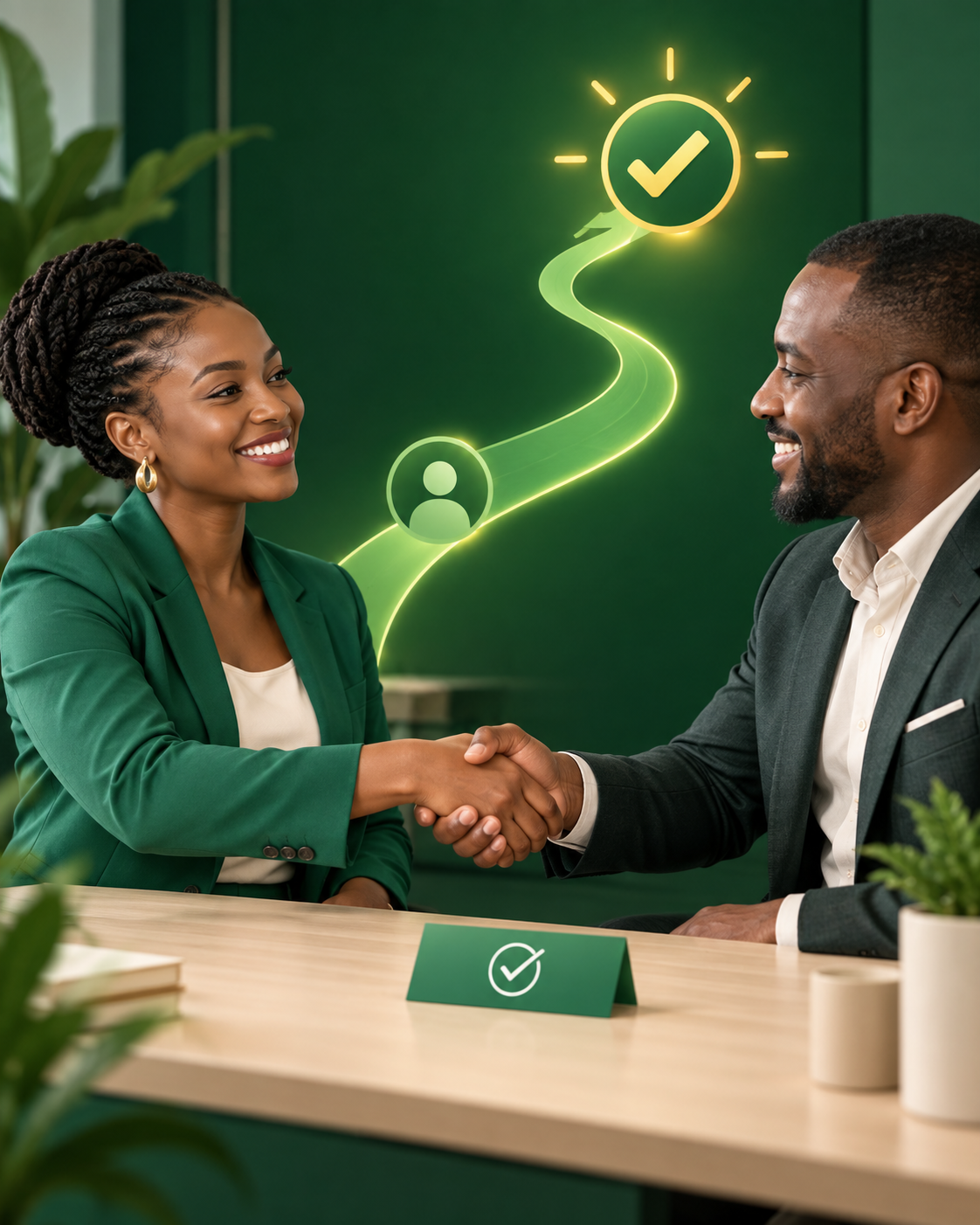 Une relation de confiance conclue entre une entreprise et son client