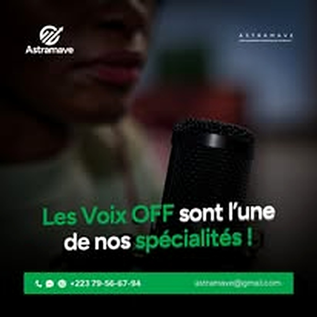 Astramave - les voix off pour spots vidéo et publicités