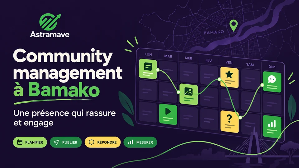 Community management à Bamako : une présence qui rassure et engage
