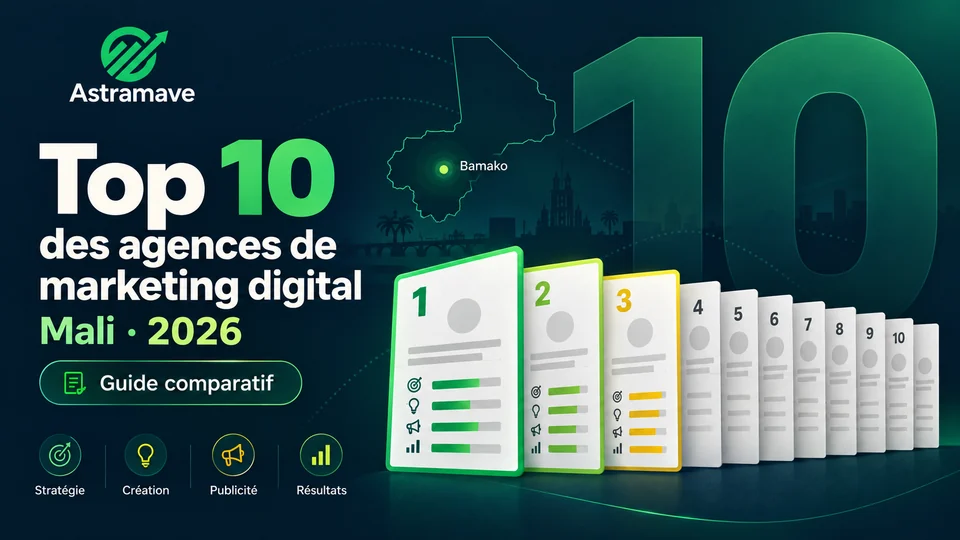Top 10 des agences de marketing digital au Mali en 2026