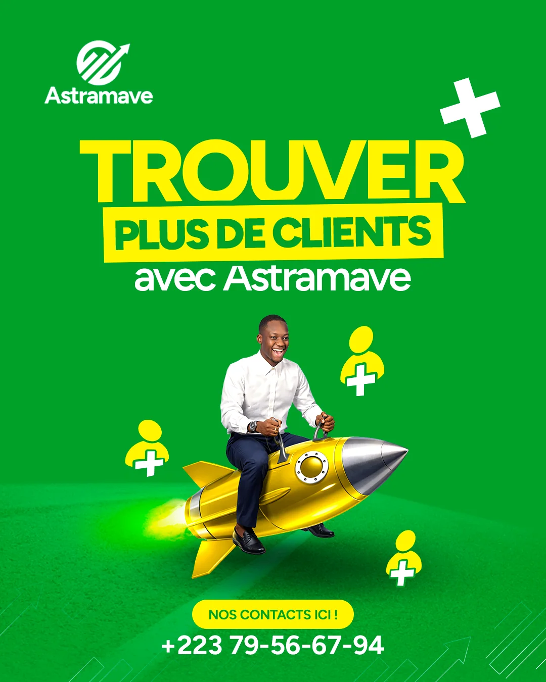 Affiche Astramave - trouver plus de clients
