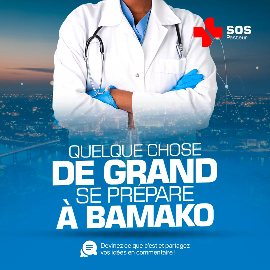 Affiche SOS Pasteur - annonce service d'urgence