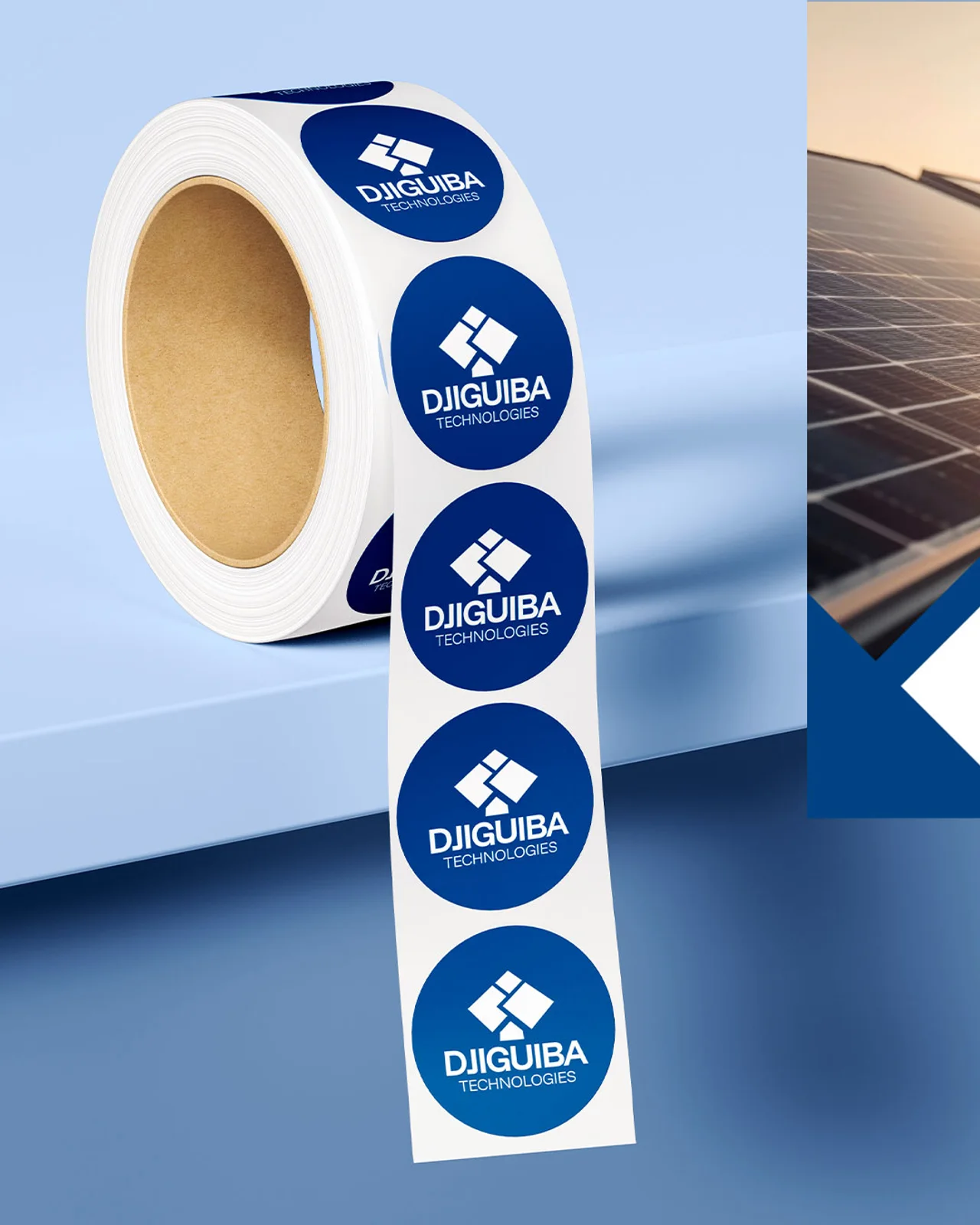 Djiguiba Technologies - Stickers de marque