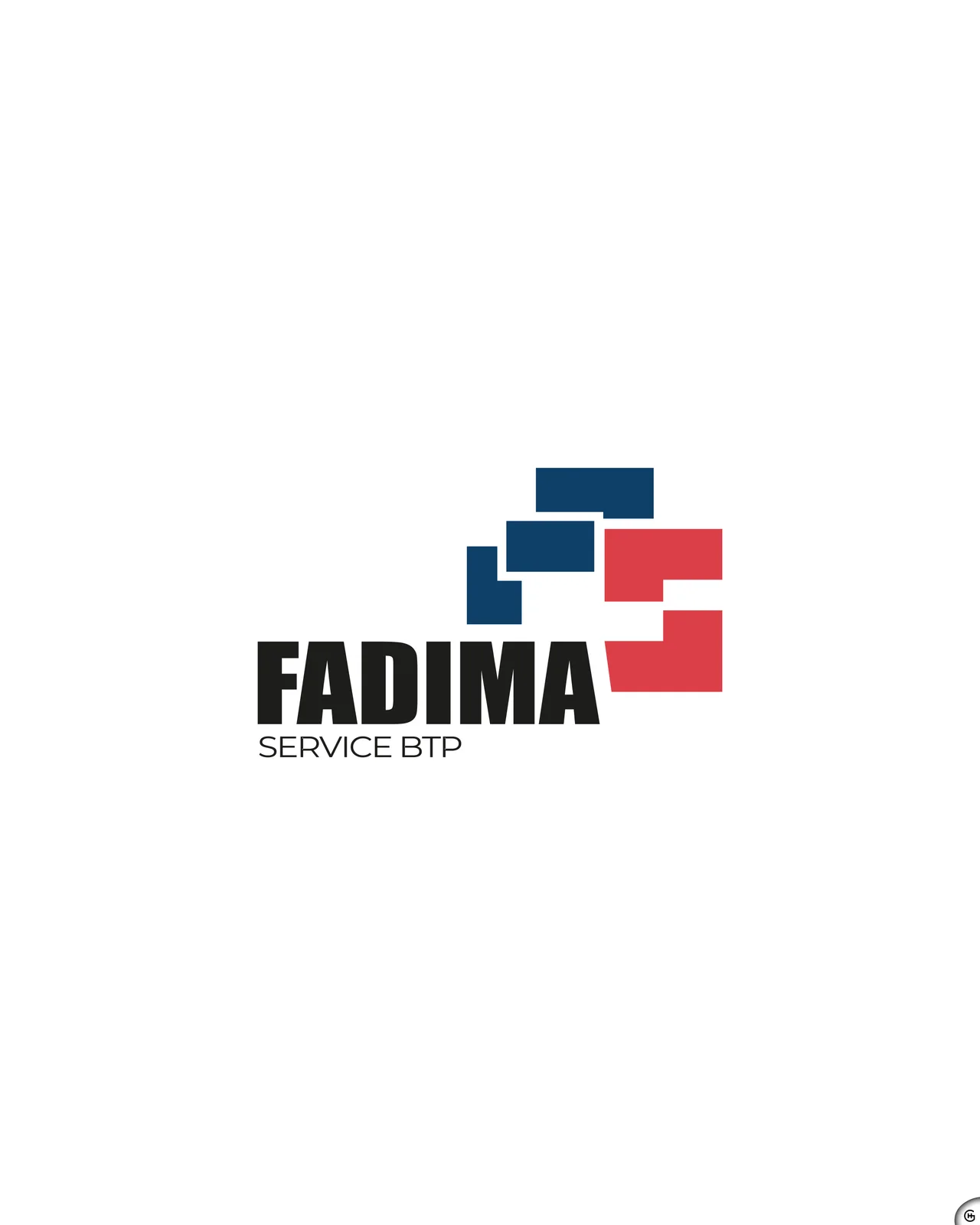 Fadima Service BTP - Logo couleur principal