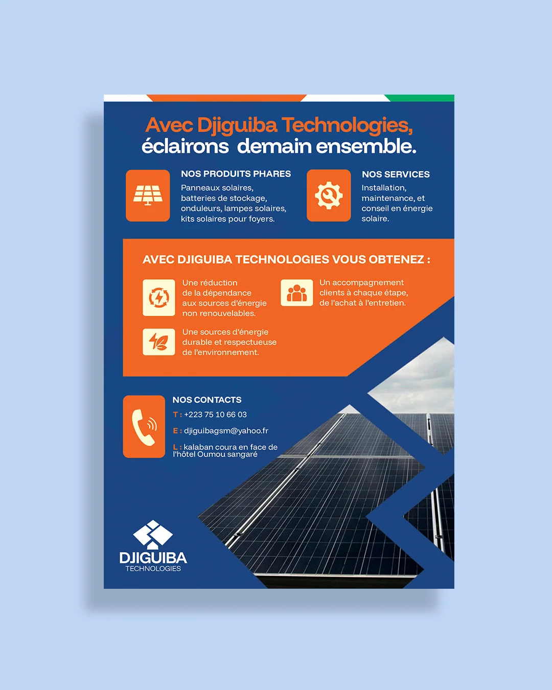 Djiguiba Technologies - fiche commerciale