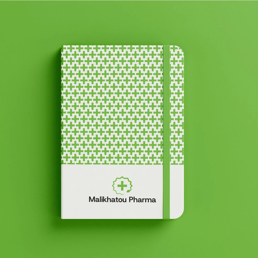 Malikhatou Pharma - Motif graphique de marque