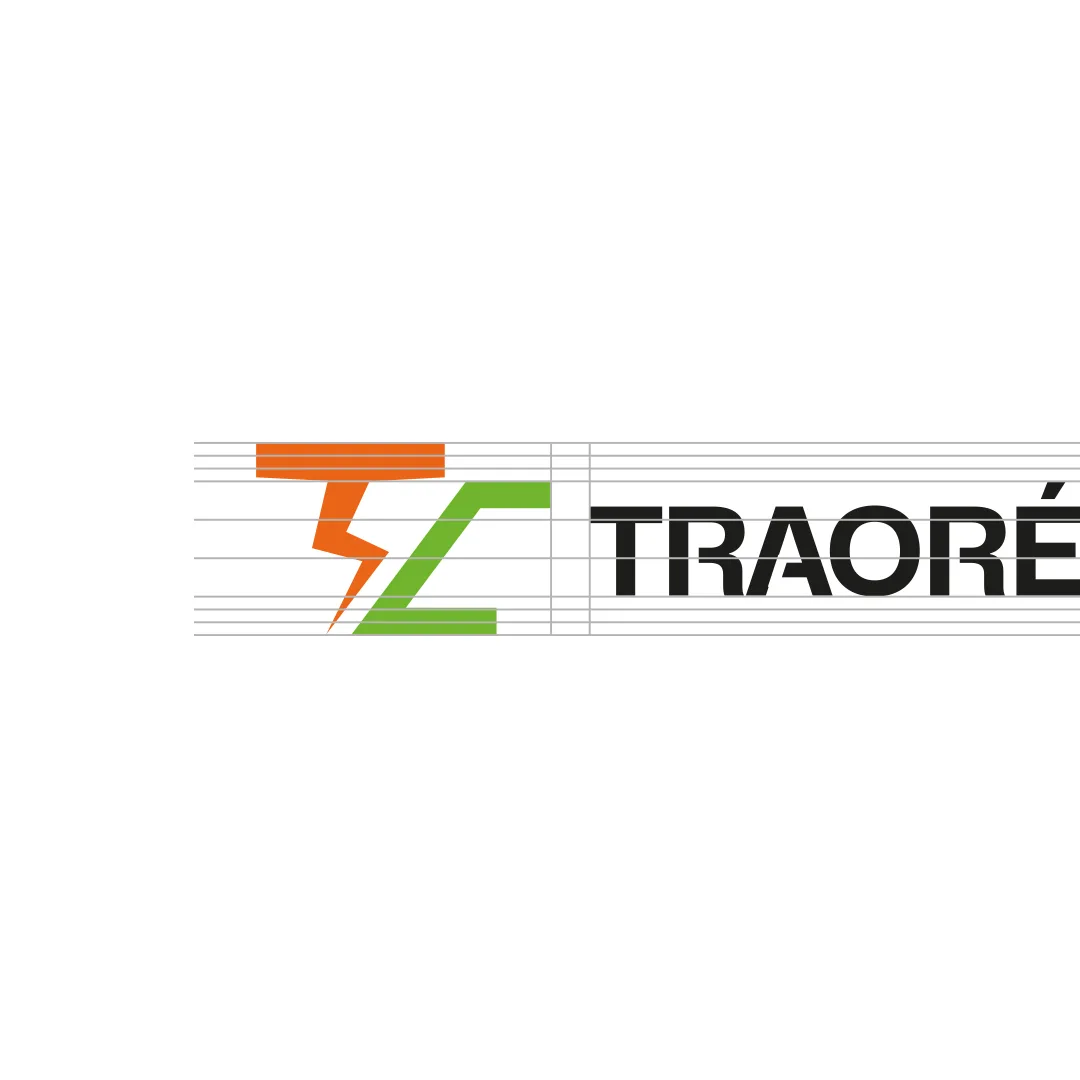 Traoré Consulting - Construction du logo complet
