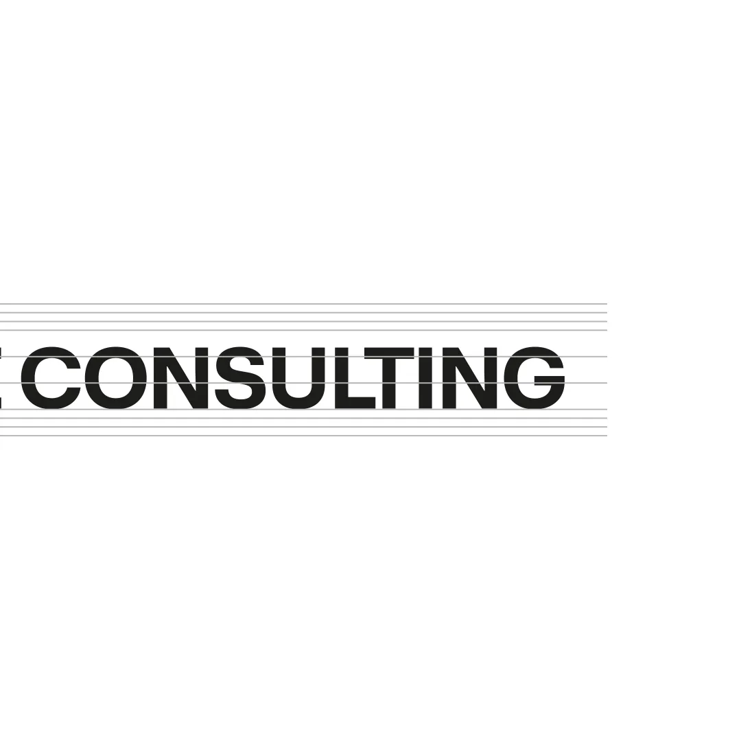 Traoré Consulting - Construction typographique du nom